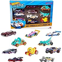 Hot Wheels Toy Trucks 10-Pack, Set of 10 Die-Cast 1:64 Scale